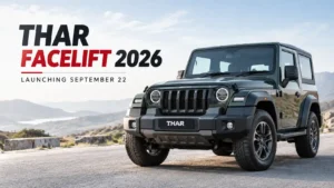Mahindra Thar Facelift 2026 – What’s New