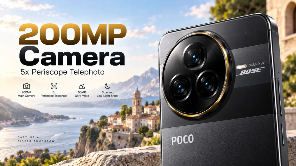 POCO F9 Ultra 200MP Camera System
