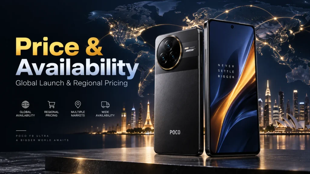 POCO F9 Ultra Price and Availability
