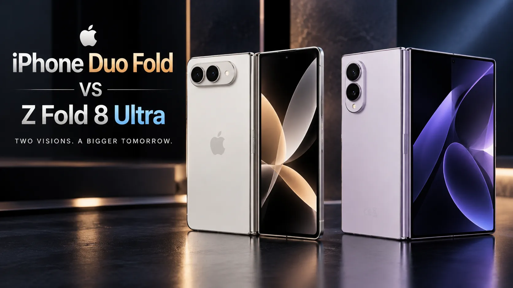 iPhone Duo Fold vs Samsung Galaxy Z Fold 8 Ultra